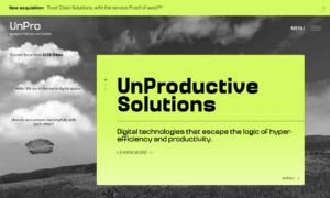 UnProductive Solutions card