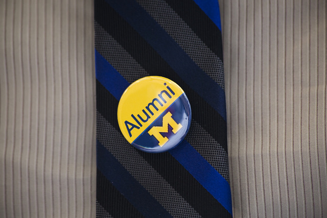 12238024113_a4f3d867e5_z U Mich alumni pin