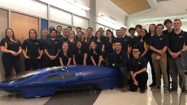 Supermileage picture of supermileage team