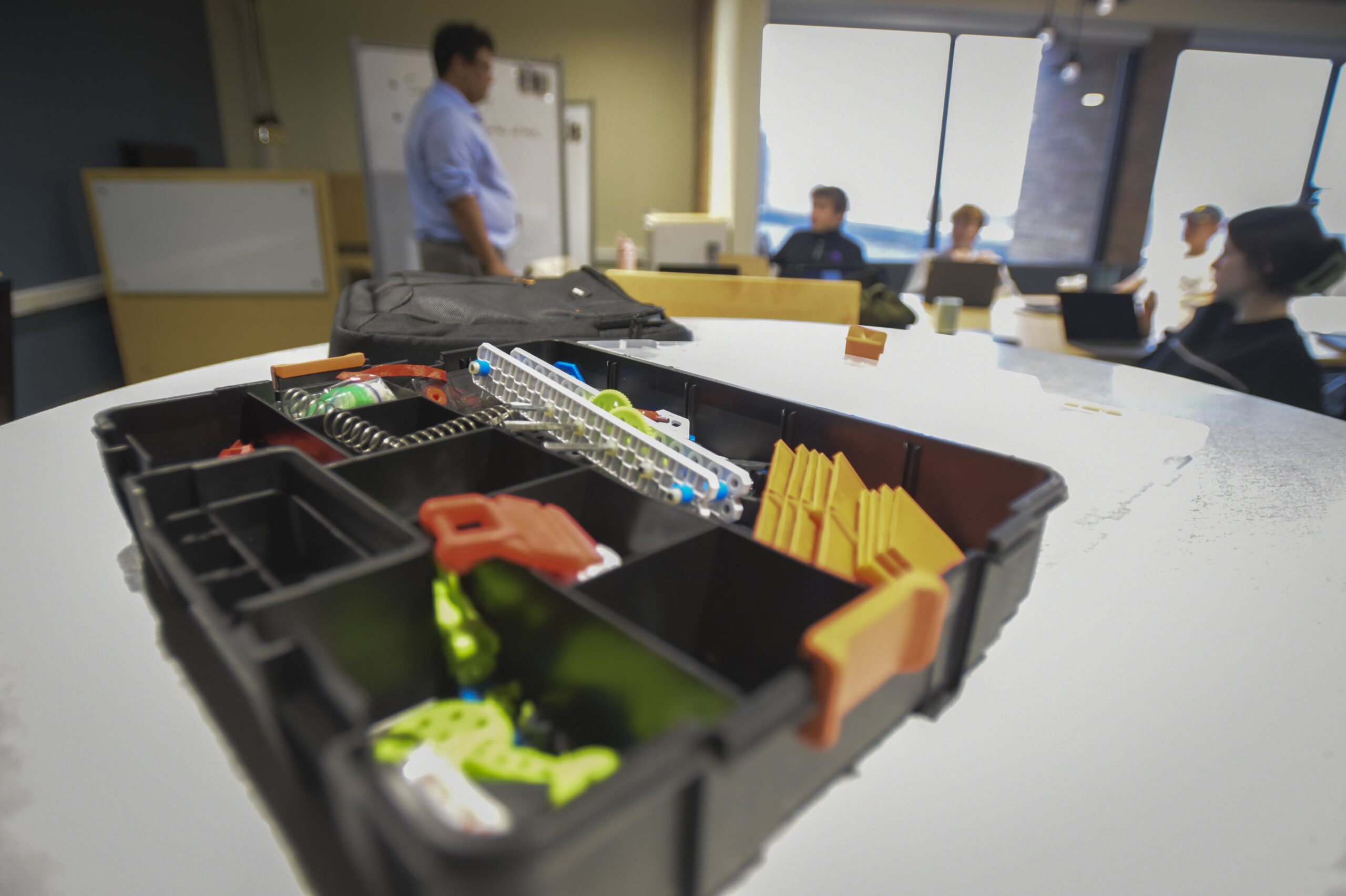 toolbox of material for class